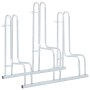 Soporte para 3 bicicletas suelo independiente acero galvanizado de , Bases y soportes para almacenar bicicletas - Ref: Foro24...