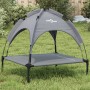 Cama para perros con dosel antracita tela oxford y acero de , Camas para perros - Ref: Foro24-172597, Precio: 33,03 €, Descue...