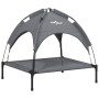 Cama para perros con dosel antracita tela oxford y acero de , Camas para perros - Ref: Foro24-172597, Precio: 33,03 €, Descue...