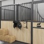 Soporte montura 2 brazos portátil con gancho brida hierro negro de , Soportes para sillas de montar - Ref: Foro24-172431, Pre...