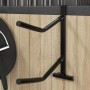 Soporte montura 2 brazos portátil con gancho brida hierro negro de , Soportes para sillas de montar - Ref: Foro24-172431, Pre...