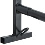 Soporte montura 2 brazos portátil con gancho brida hierro negro de , Soportes para sillas de montar - Ref: Foro24-172431, Pre...