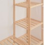 Armario de tela blanco 135x40x170 cm de , Armarios roperos - Ref: Foro24-248196, Precio: 149,54 €, Descuento: %