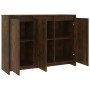 Aparador de madera de ingeniería roble ahumado 102x33x75 cm de , Aparadores - Ref: Foro24-813014, Precio: 74,06 €, Descuento: %