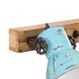 Lámpara de pared azul desgastado 25 W E27 65x25 cm de , Lámparas - Ref: Foro24-371821, Precio: 73,53 €, Descuento: %