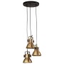 Lámpara de techo latón vintage 25 W E27 30x30x100 cm de , Lámparas - Ref: Foro24-371856, Precio: 88,77 €, Descuento: %