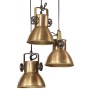 Lámpara de techo latón vintage 25 W E27 30x30x100 cm de , Lámparas - Ref: Foro24-371856, Precio: 88,77 €, Descuento: %