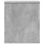 Caja de almacenaje madera ingeniería gris hormigón 40x42x46 cm de , Baúles de almacenamiento - Ref: Foro24-840649, Precio: 45...