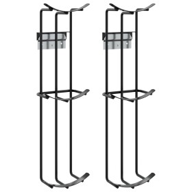 Copas de salto de barril 2 unidades acero negro de , Equipo y accesorios para equitación - Ref: Foro24-172501, Precio: 43,86 ...