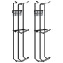 Copas de salto de barril 2 unidades acero negro de , Equipo y accesorios para equitación - Ref: Foro24-172501, Precio: 43,86 ...