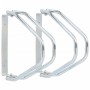 Soporte de pared para bicicletas 2 uds acero galvanizado de , Bases y soportes para almacenar bicicletas - Ref: Foro24-400860...