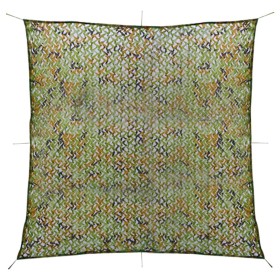 Red de camuflaje con bolsa de almacenamiento verde 5x5 m de , Equipamiento de protección para caza y tiro - Ref: Foro24-13589...