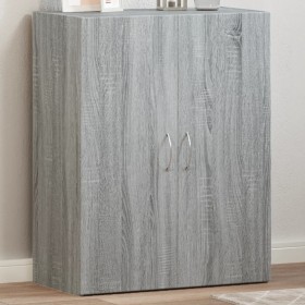 Armario archivador madera ingeniería gris Sonoma 60x32x77,5 cm de , Armarios archivadores - Ref: Foro24-840770, Precio: 66,36...
