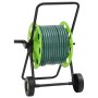 Carrete de manguera con set de racores PVC verde 0,75" 20 m de , Soporte de manguera de jardín - Ref: Foro24-3281525, Precio:...