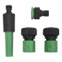 Carrete de manguera con set de racores PVC verde 0,75" 20 m de , Soporte de manguera de jardín - Ref: Foro24-3281525, Precio:...