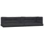 Set de sofás de palets de jardín y cojines 4 pzas madera acacia de , Sofás de exterior - Ref: Foro24-3209454, Precio: 636,98 ...