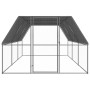 Jaula gallinero de acero galvanizado 3x6x2 m de , Jaulas y habitáculos para animales pequeños - Ref: Foro24-3278819, Precio: ...