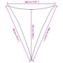 Toldo de vela poliéster oxford 100% gris claro 3x4x4 m de , Sombrillas - Ref: Foro24-4000916, Precio: 25,88 €, Descuento: %