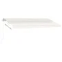 Toldo de pie manual retráctil crema 400x350 cm de vidaXL, Toldos - Ref: Foro24-3069617, Precio: 466,25 €, Descuento: %