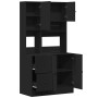 Mueble de cocina madera de ingeniería negro 95x50x180 cm de , Armarios de cocina - Ref: Foro24-3276533, Precio: 311,26 €, Des...