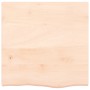 Tablero de mesa madera maciza roble sin tratar 60x60x(2-4) cm de , Tableros para mesas - Ref: Foro24-3156288, Precio: 66,65 €...