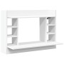 Escritorio de pared madera de ingeniería blanco 105x48x75 cm de , Escritorios - Ref: Foro24-847968, Precio: 93,70 €, Descuent...
