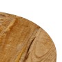 Mesa de centro hierro y madera maciza de mango 35x35x45 cm de , Mesas de centro - Ref: Foro24-371970, Precio: 45,54 €, Descue...