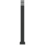 Lámpara de suelo de exterior aluminio negro 110 cm de , Iluminación de exterior - Ref: Foro24-4006397, Precio: 58,38 €, Descu...