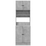 Mueble de cocina madera ingeniería gris hormigón 60x50x180 cm de , Armarios de cocina - Ref: Foro24-3276640, Precio: 200,27 €...
