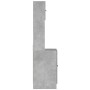 Mueble de cocina madera ingeniería gris hormigón 60x50x180 cm de , Armarios de cocina - Ref: Foro24-3276640, Precio: 200,27 €...