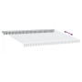 Toldo retráctil aluminio y tela gris antracita y blanco 4,5x3 m de , Toldos - Ref: Foro24-3216106, Precio: 314,13 €, Descuent...