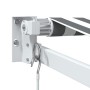 Toldo retráctil aluminio y tela gris antracita y blanco 4,5x3 m de , Toldos - Ref: Foro24-3216106, Precio: 314,13 €, Descuent...