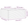 Jardinera madera maciza de abeto Douglas 110x110x46 cm de , Maceteros y jardineras - Ref: Foro24-3282437, Precio: 216,28 €, D...