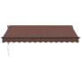 Toldo retráctil automático marrón 350x250 cm de , Toldos - Ref: Foro24-3310206, Precio: 420,02 €, Descuento: %