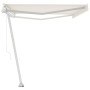 Toldo de pie retráctil manual crema 500x350 cm de vidaXL, Toldos - Ref: Foro24-3069657, Precio: 532,94 €, Descuento: %
