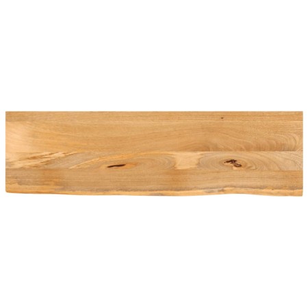Tablero de mesa borde natural madera maciza mango 100x40x3,8 cm de , Tableros para mesas - Ref: Foro24-370492, Precio: 71,51 ...