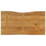 Tablero de mesa borde natural madera maciza mango 120x60x2,5 cm de , Tableros para mesas - Ref: Foro24-370768, Precio: 90,33 ...