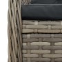 Set comedor de jardín 5 piezas con cojines ratán sintético gris de , Conjuntos de jardín - Ref: Foro24-3262995, Precio: 512,1...