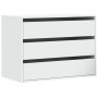 Cajonera de esquina madera de ingeniería blanca 80x41x58 cm de , Cajoneras - Ref: Foro24-852852, Precio: 145,95 €, Descuento: %