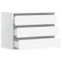 Cajonera de esquina madera de ingeniería blanca 80x41x58 cm de , Cajoneras - Ref: Foro24-852852, Precio: 145,95 €, Descuento: %