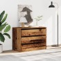 Cajonera de esquina madera de ingeniería envejecida 80x41x58 cm de , Cajoneras - Ref: Foro24-852859, Precio: 104,64 €, Descue...