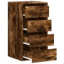 Cajonera de esquina madera ingeniería roble ahumado 40x41x76 cm de , Cajoneras - Ref: Foro24-852865, Precio: 92,14 €, Descuen...