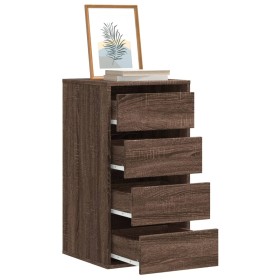 Cajonera de esquina madera ingeniería marrón roble 40x41x76 cm de , Cajoneras - Ref: Foro24-852867, Precio: 95,00 €, Descuent...