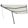 Toldo de pie automático crema 600x350 cm de , Toldos - Ref: Foro24-3069887, Precio: 866,90 €, Descuento: %