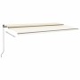 Toldo de pie automático crema 600x350 cm de , Toldos - Ref: Foro24-3069887, Precio: 866,90 €, Descuento: %
