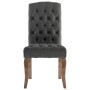 Sillas de comedor 6 unidades tela con apariencia de lino gris de , Sillas de comedor - Ref: Foro24-3309174, Precio: 747,15 €,...