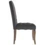 Sillas de comedor 6 unidades tela con apariencia de lino gris de , Sillas de comedor - Ref: Foro24-3309174, Precio: 747,15 €,...