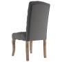 Sillas de comedor 6 unidades tela con apariencia de lino gris de , Sillas de comedor - Ref: Foro24-3309174, Precio: 747,15 €,...