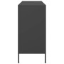 Aparador acero negro 100,5x39x79 cm de , Aparadores - Ref: Foro24-843096, Precio: 197,67 €, Descuento: %