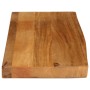 Tablero de mesa borde natural madera maciza mango 90x20x2,5 cm de , Tableros para mesas - Ref: Foro24-370515, Precio: 35,94 €...